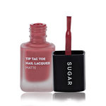 Buy SUGAR Cosmetics Tip Tac Toe Nail Lacquer - 036 Holly Golightly (Matte Nude) - Purplle