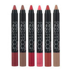 Buy Me Now Kiss Proof Soft Matte Lipstick Pencil Lip Liner Set Of 6 (Pink, Red, Brown Shades) S2 - Purplle