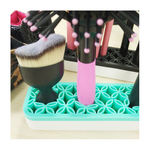 Buy Elera Magic Silicone Makeup Brushes Holder Box - Purplle