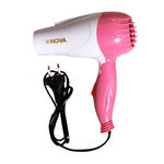 Buy Nova 1000W 658 Folding Hair Dryer (Pink) - Purplle