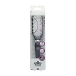 Buy Elite Models (France) Plastic Bristles Flat Cushion Hair Brush - Black (ABC5004a) - Purplle