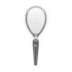 Buy Elite Models (France) Plastic Bristles Flat Cushion Hair Brush - Black (ABC5005b) - Purplle