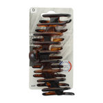 Buy Elite Models Claw Hair Clip (Made in France) - Brown (30 g) - Purplle