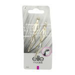 Buy Elite Models (France) Fashion Barrette Hair Clip - Gold (ABC5343b) - Purplle