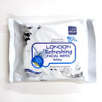 Buy London Refreshing Facial 25 Wipe Wet Face Tissue Cleansing Moisturising - White - Purplle