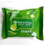 Buy London Refreshing Facial 25 Wipe Wet Face Tissue Cleansing Moisturising - Jasmine - Purplle
