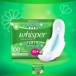 Buy Whisper Ultra Sanitary Pads Extra Large Plus 44 pc Pack - Purplle