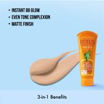 Buy Lotus Herbals Safe Sun 3 In 1 Tinted Daily Sunscreen | Matte Look | SPF 40 | PA+++ | For All Skin Types | 50g - Purplle