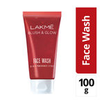 Buy Lakme Blush & Glow Pomegranate Gel Face Wash (100 g) - Purplle