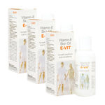 Buy WestCoast Evit Vitamin E Skin Oil For Skin Tone Lightening (60 ml) (Pack Of 3) - Purplle