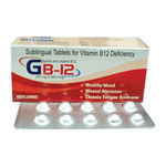 Buy WestCoast Gb-12 Sublingual Vitamin B12 Deficiency 100 Tablets - Purplle