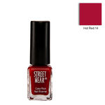 Buy Street Wear Color Rich Nail Enamel Hot Red 14 - Purplle