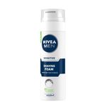 Buy NIVEA MEN Shaving, Sensitive Shaving Foam, 250ml - Purplle