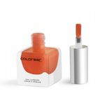 Buy Colorbar Luxe Nail Lacquer Orange Pop-114 (12 ml) - Purplle
