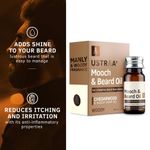 Buy Ustraa Mooch Beard oil and Beard Wash - Woody - Set of 2 - Purplle