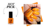 Buy Faces Canada Splash nail Enamel Persimmon 01 (8 ml) - Purplle