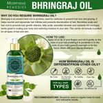 Buy Morpheme Pure Bhringraj Hair Oil (120 ml) - Purplle