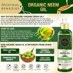Buy Morpheme Pure Organic Neem Oil (120 ml) - Purplle