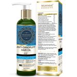 Buy Morpheme Anti-Dandruff Hair Oil (Castor, Olive, Rosemary, Bhringraj, Neem & Tea Tree) (200 ml) - Purplle
