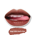 Buy Stay Quirky Lipstick, Soft Matte, Nude, Badass - Angel With Devil'S Kiss 7 (4.2 g) - Purplle