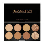 Buy Makeup Revolution Blush & Contour Palette All About Bronzed (13 g) - Purplle