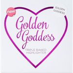 Buy Makeup Revolution I Heart Makeup Blushing Hearts Highlighter Golden Goddess (10 g) - Purplle