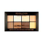 Buy Makeup Revolution HD Pro Cream Contour Palette - Fair (20 g) - Purplle