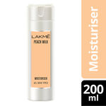 Buy Lakme Peach Milk Vit E Light- Weight & Non-Sticky Moisturizer with 24-Hours Lock |Enriched with Vitamin E |200 gm - Purplle