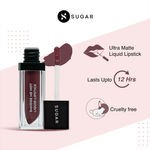 Buy SUGAR Cosmetics - Smudge Me Not - Liquid Lipstick - 11 Greige Rage (Greige Rose) - 4.5 ml - Ultra Matte Liquid Lipstick, Transferproof and Waterproof, Lasts Up to 12 hours - Purplle