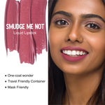 Buy SUGAR Cosmetics - Smudge Me Not - Liquid Lipstick - 16 Bare Flair (Rose Brown) - 4.5 ml - Ultra Matte Liquid Lipstick, Transferproof and Waterproof, Lasts Up to 12 hours - Purplle