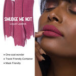 Buy Smudge Me Not Liquid Lipstick - 20 Cocoa Ammo (Mocha Brown) - Purplle