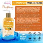 Buy StBotanica Sunrise Brightning Facial Cleanser (Brightening Face Wash with Sandalwood, Saffron, Orange, Turmeric, Neem) 200ml - Purplle