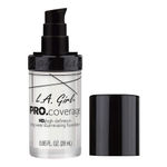 Buy L.A. Girl PRO. Coverage HD.high-defination long wear illuminating Foundation - White Lightener (28 ml) - Purplle