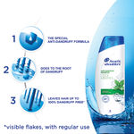 Buy Head & Shoulders Cool Menthol Shampoo (340 ml) - Purplle