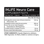 Buy INLIFE Neuro Nerve Care Supplement - Ashwagandha, Green Tea, Turmeric (Curcumin), Arjuna Extracts 500 mg - 60 Vegetarian Capsules - Purplle