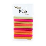 Buy Wyink Accessories Chick Flick Rubberbands Pack Of 10 - Purplle