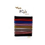 Buy Wyink Accessories Stripes Love Rubberbands Pack Of 8 - Purplle