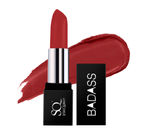 Buy Stay Quirky Lipstick, Soft Matte, Red, Badass - Kiss Me Full Throttle 1 (4.2 g) - Purplle