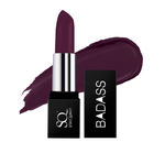 Buy Stay Quirky Lipstick, Soft Matte, Purple, Badass - Liar Liar Lips On Fire 4 (4.2 g) - Purplle