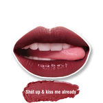 Buy Stay Quirky Lipstick, Soft Matte, Red, Badass - Shut Up & Kiss Me Already 5 (4.2 g) - Purplle