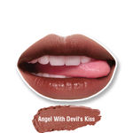 Buy Stay Quirky Lipstick, Soft Matte, Nude, Badass - Angel With Devil's Kiss 7 (4.2 g) - Purplle