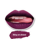 Buy Stay Quirky Lipstick, Soft Matte, Purple, Badass - Biting Not Allowed 10 (4.2 g) - Purplle