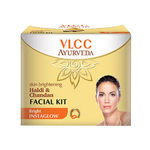 Buy VLCC Skin Brightening Haldi & Chandan Facial Kit (50 g) - Purplle