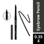 Buy Lakme Absolute Precision Eye Artist Eyebrow Pencil - Natural Black (0.35 g) - Purplle