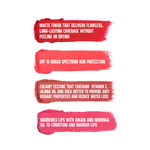 Buy Colorbar Matte Touch Lipstick Pink Chiffon (4.2 g) - Purplle