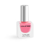 Buy Colorbar Flash Dry Nail Lacquer Pinking Pirk - 244 (12 ml) - Purplle