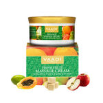 Buy Vaadi Herbals Fresh Fruit Massage Cream With Apple, Orange, Papaya & Kokum Butter (150 g) - Purplle