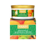 Buy Vaadi Herbals Fresh Fruit Massage Cream With Apple, Orange, Papaya & Kokum Butter (150 g) - Purplle