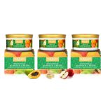Buy Vaadi Herbals Value Pack Of 3 Fresh Fruit Massage Cream With Apple, Papaya & Kokum Butter (150 g * 3) - Purplle
