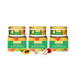 Buy Vaadi Herbals Value Pack Of 3 Fresh Fruit Massage Cream With Apple, Papaya & Kokum Butter (150 g * 3) - Purplle